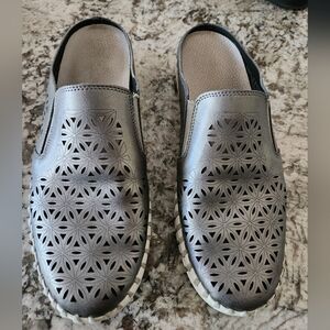 ILSE Jacobsen HornbaekTulip Slides Mules Slip On Perforated Women EU42 Size 11